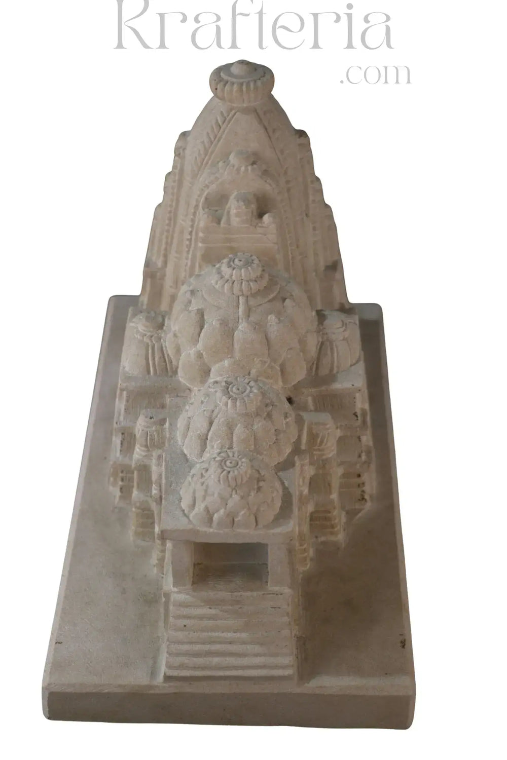 Intricate Sandstone Temple Replica Sand Stone