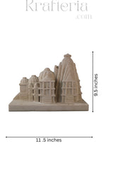 Intricate Sandstone Temple Replica
