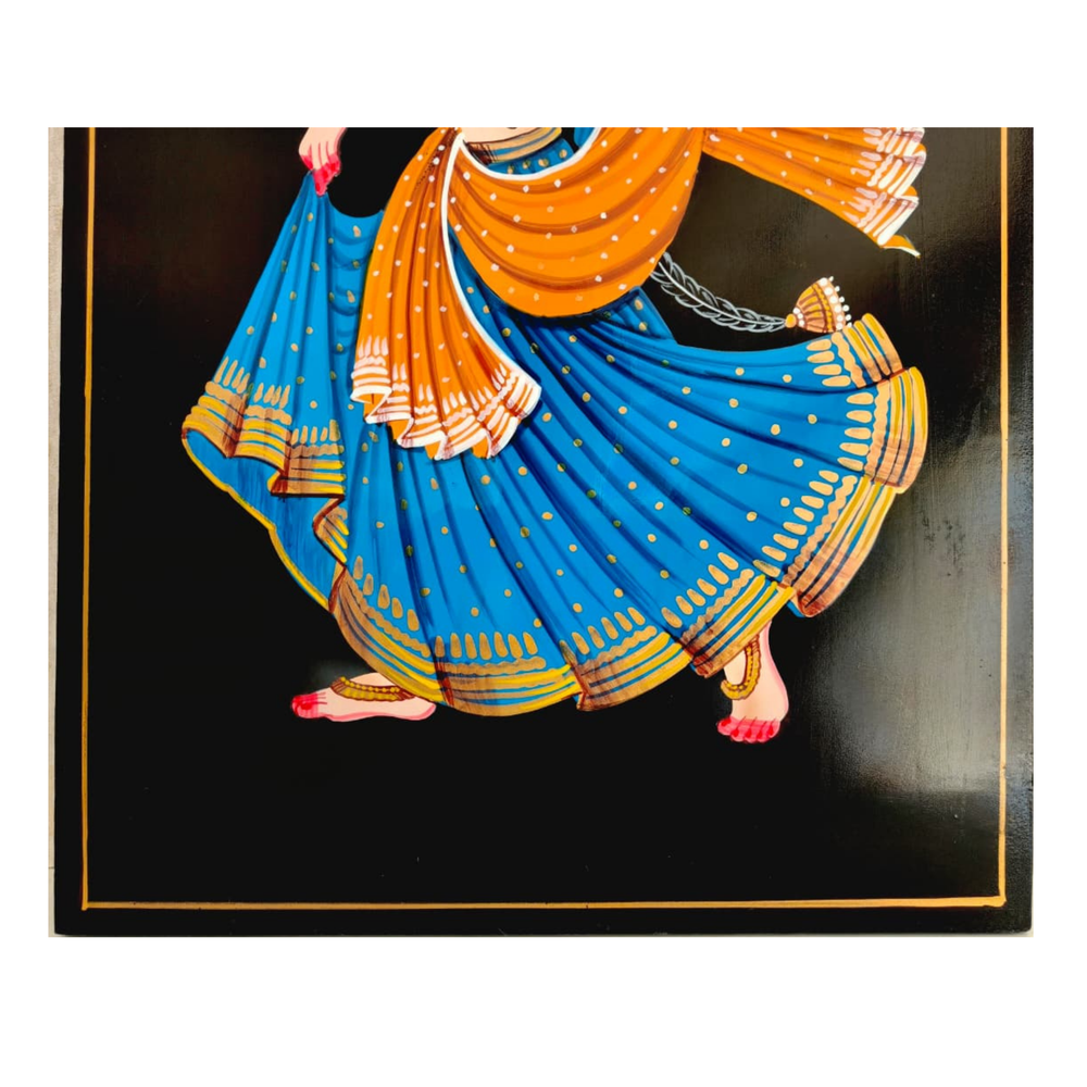 Cultural dancing lady wall decor Nirmal