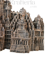 Intricate Miniature of an Ancient Temple