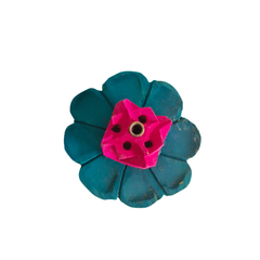 Hand-Painted Wooden Flower Agarbatti Stand – Elegant Incense Holder