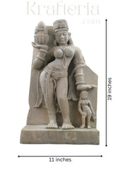 Divine Feminine in Nature - A Śālabhañjikā Sculpture Sand Stone