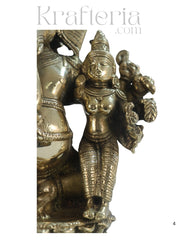 Handcrafted Brass Siddhi Ganapathi – Symbol of Wisdom and Prosperity