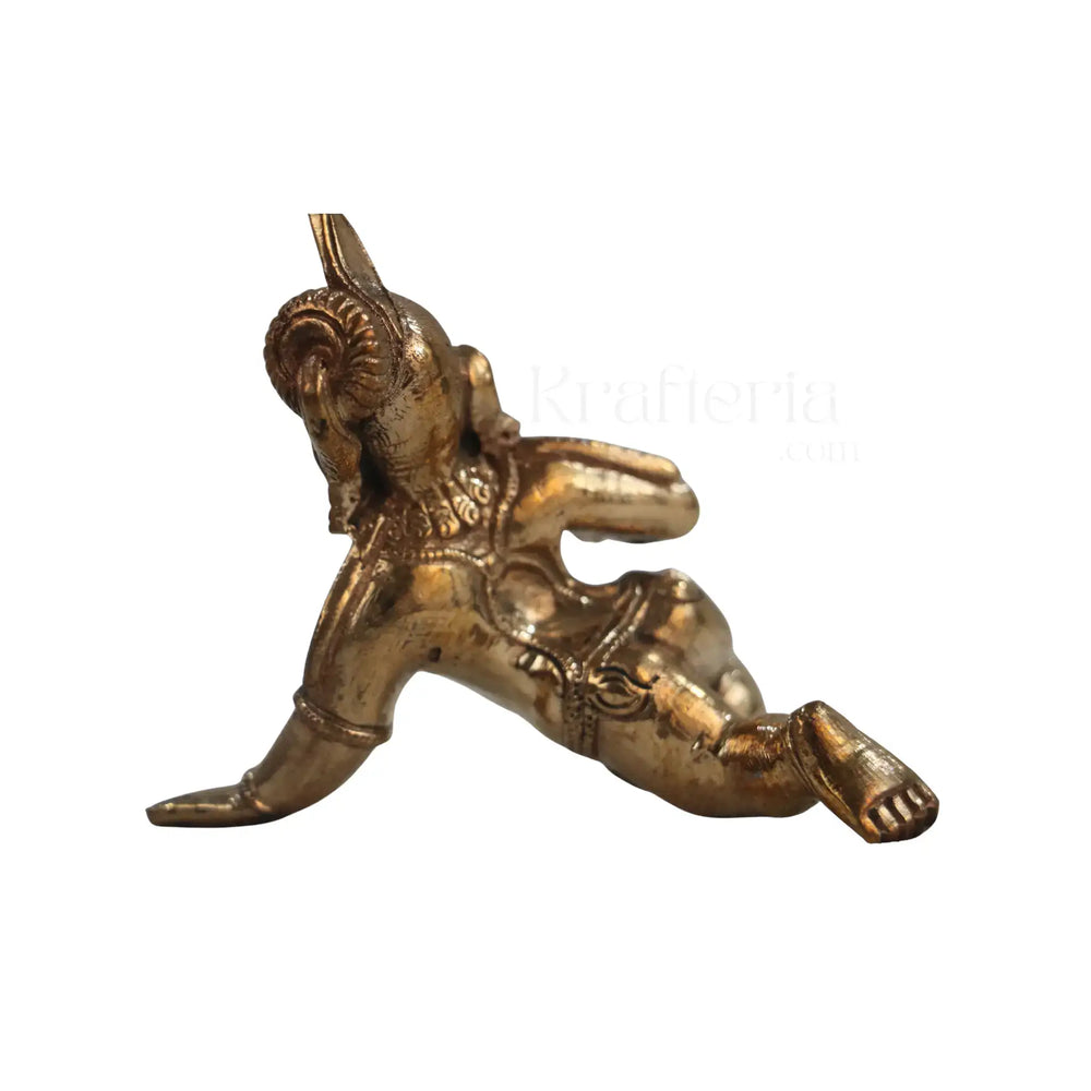 Panchaloha Lord Krishna Idol – Divine Flute Melody Karthick's metal art