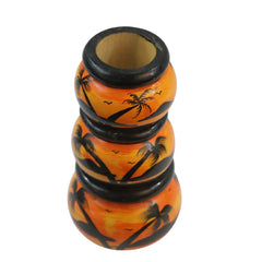 Authentic Channapatna 3-Pot Set – Colorful Handcrafted Decorative Wooden Lacquerware&toys