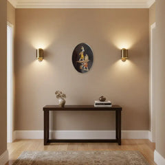 Rosewood Oval Frames with Inlay Work – Classic Wooden Art for Gifting Inlay Art