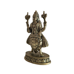 Handcrafted Brass Kurma Avatar Idol – Vishnu Tortoise Form Statue for Puja & Home Decor Brass Ware
