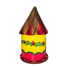 Rustic Charm - Handcrafted Kondapalli Village Hut Kondapalli Lacquerware