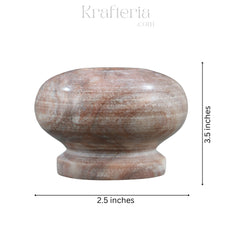 Handcrafted Marble Ashtray – Classic Home Decor