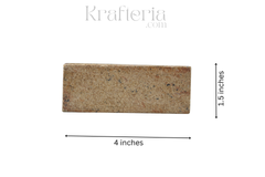 Sculpted Sandstone Marble Tissue Holder – A Touch of Nature Indoors