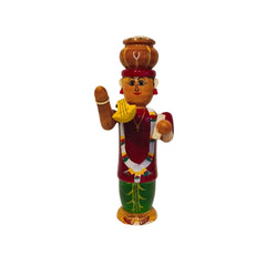 Etikoppaka Wooden Haridasu – The Devotional Singer Etikoppaka Lacquerware