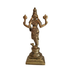 Pure Brass Dashavatara Idol Set 10 Statues) | Vishnu's Ten Avatars Murti Collection Brass Ware