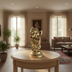 Little Lord Ganesha Brass Idol Brass Ware