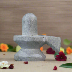 Sacred Stone – Soft Stone Shiva Linga for Puja