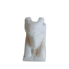 Mini marble Nandi bull idol for Shiv puja
