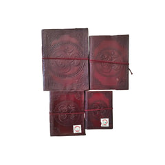 Handcrafted Leather Journal Diary - Perfect for Gifting Wood Decorative