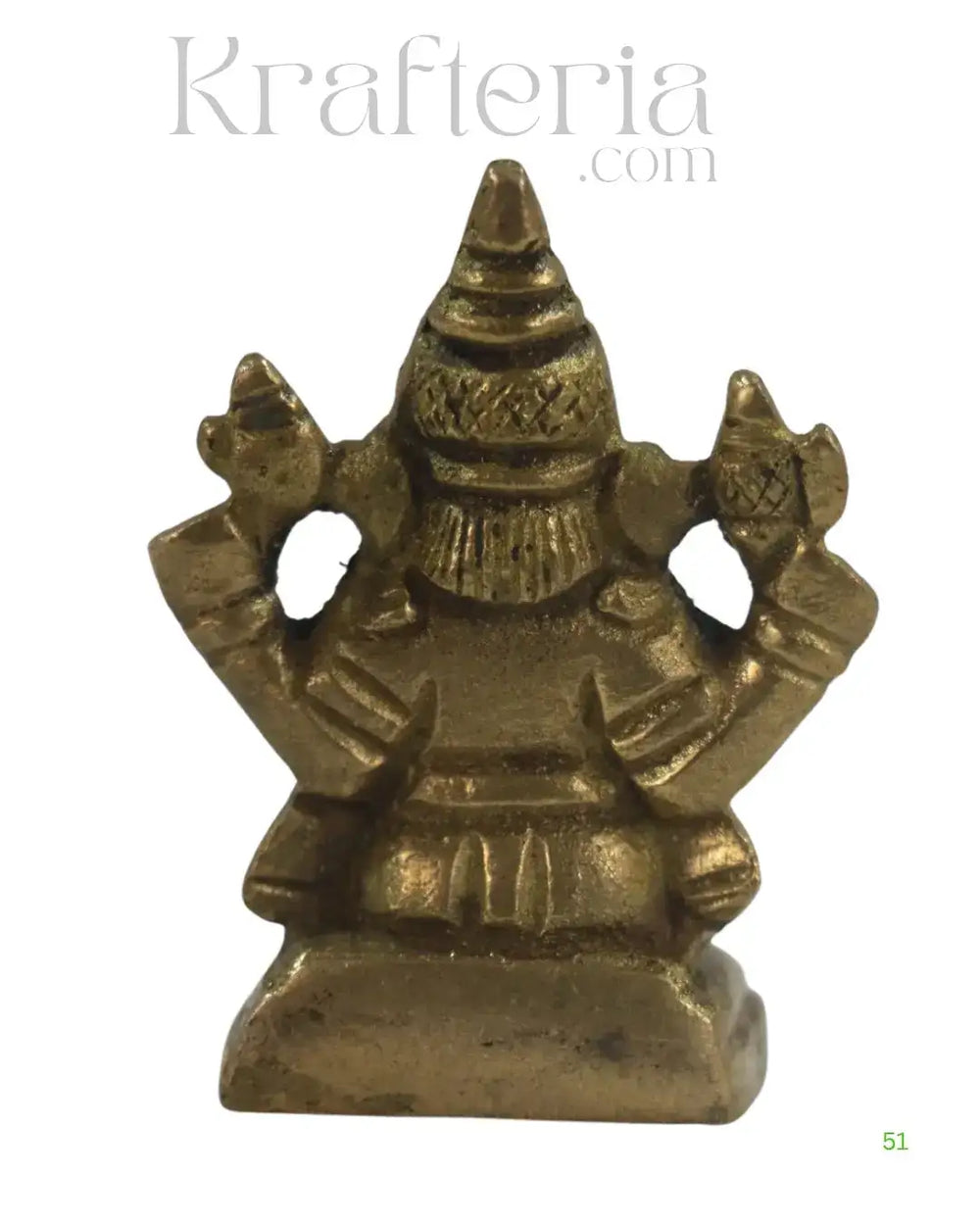 Divine Brass Ganesha Idol – Remover of Obstacles Brass Ware