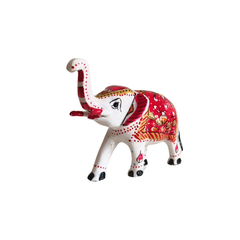 Royal Meenakari Elephant – Handcrafted Symbol of Prosperity and Artistry