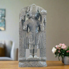 Narayana Sculpture – Divine Form of the Preserver Soft Stone