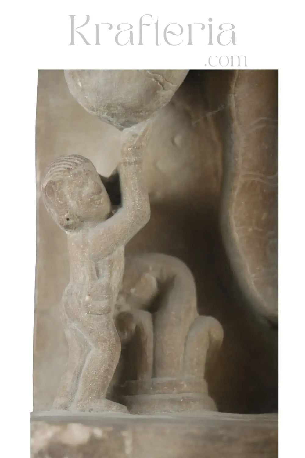 A Touch of Reverence - Ornamenting the Feet in Silence Sand Stone