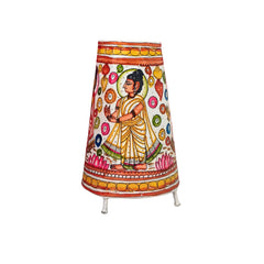 Buddha Leather Puppetry Lampshade – Symbol of Peace and Enlightenment | Bed Lamp Leather Paintings