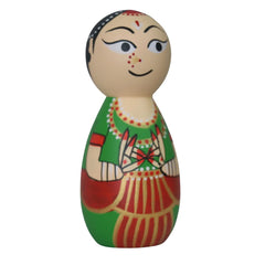 Kathakali costume wooden figurines