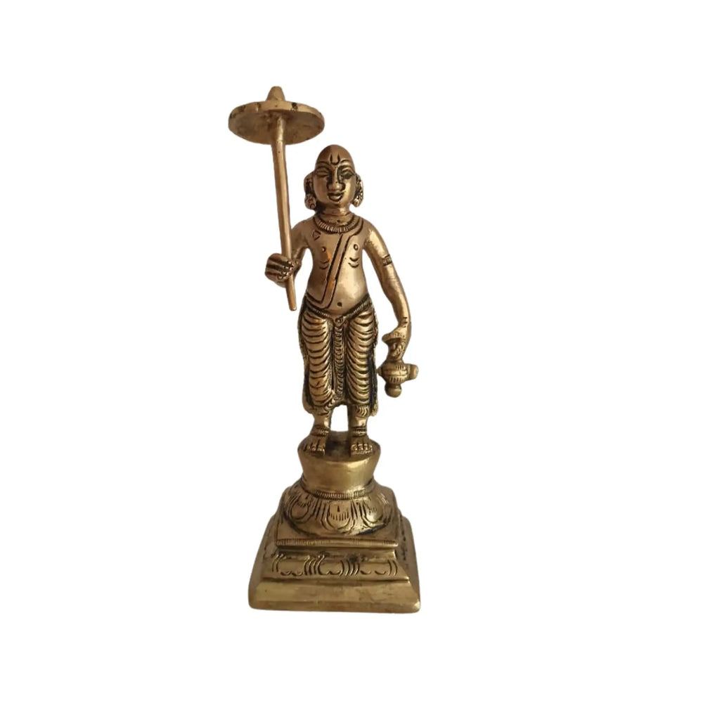 Pure Brass Dashavatara Idol Set 10 Statues) | Vishnu's Ten Avatars Murti Collection Brass Ware