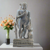 Two-Sided Figures Sculpture – Dual-Faced Artistic Masterpiece