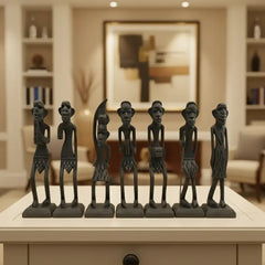 Tribal Dokra Wooden Art | Handcrafted Traditional Sculpture maruthi handicrafts