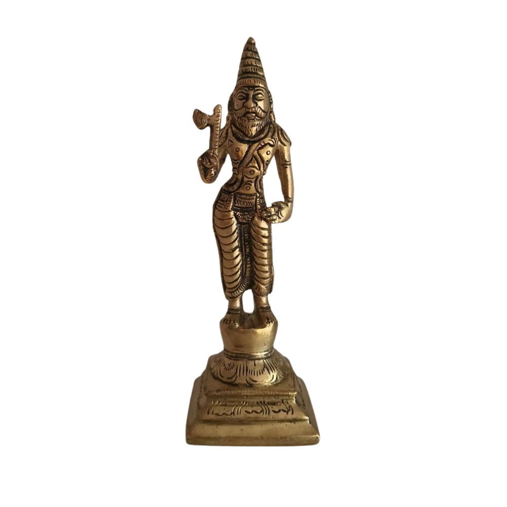 Pure Brass Dashavatara Idol Set 10 Statues) | Vishnu's Ten Avatars Murti Collection Brass Ware