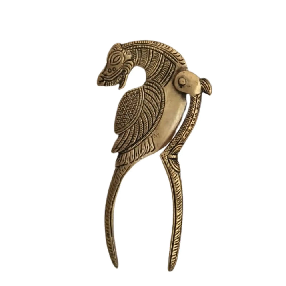 Antique Brass Betel Nut Cracker (Sarota) | Decor Brass Ware