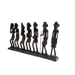 Tribal Dokra Wooden Art | Handcrafted Traditional Sculpture maruthi handicrafts