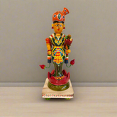 Blessings of Lakshmi – Etikoppaka Padmasana Wooden Idol
