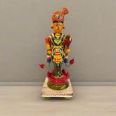 Blessings of Lakshmi – Etikoppaka Padmasana Wooden Idol Etikoppaka Lacquerware