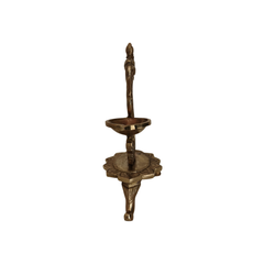 Brass Peacock Oil Lamp Stand For Pooja Room And Home Decor Oil Lamp Stand