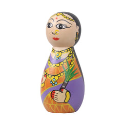 Traditional Indian Devi doll set handmade