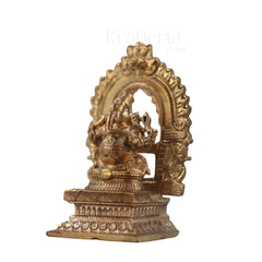 Panchaloha Lord Ganesh Idol-Blessings of Prosperity Karthick's metal art