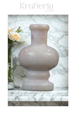 Handcrafted Marble Flower Vase – Elegant Home Decor Jabalpur