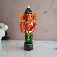 Traditional Etikoppaka Lacquerware - Lord Ganesh Statue