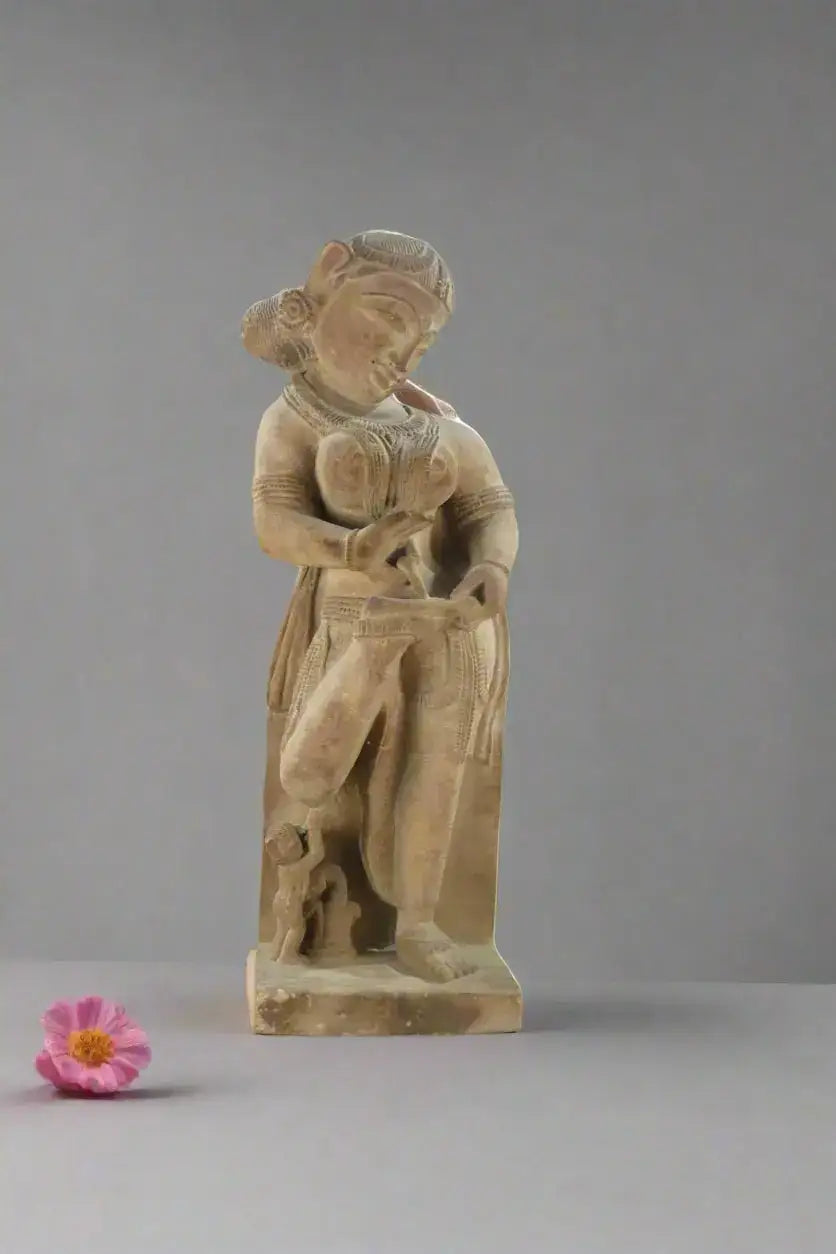 A Touch of Reverence - Ornamenting the Feet in Silence Sand Stone