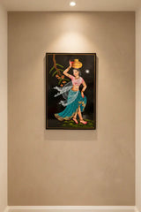 Rural Woman with Water Pot – Nirmal Painting Paintings