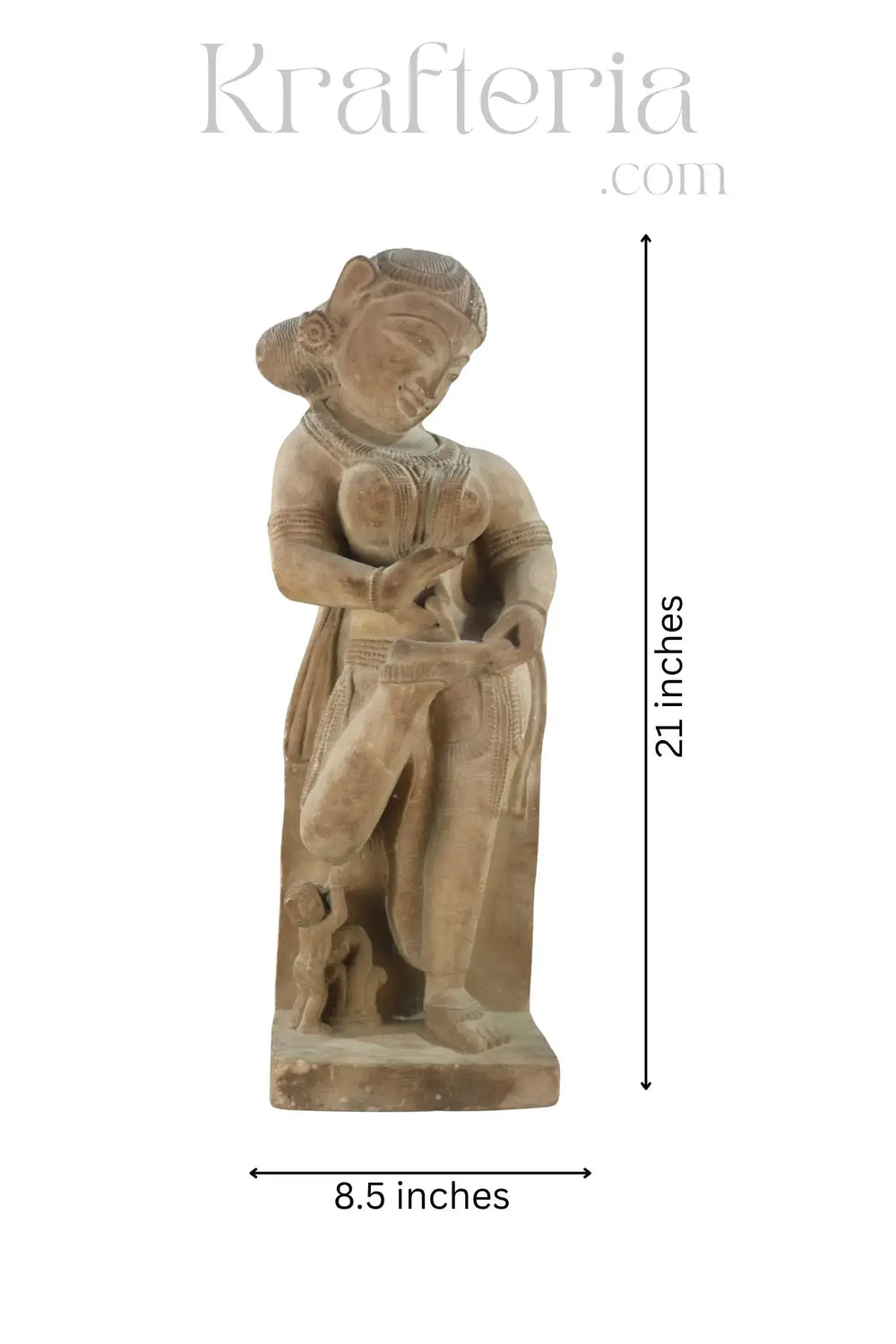 A Touch of Reverence - Ornamenting the Feet in Silence Sand Stone