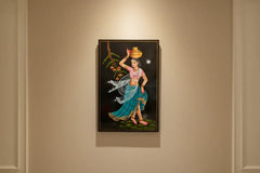 Traditional Nirmal art of rural woman