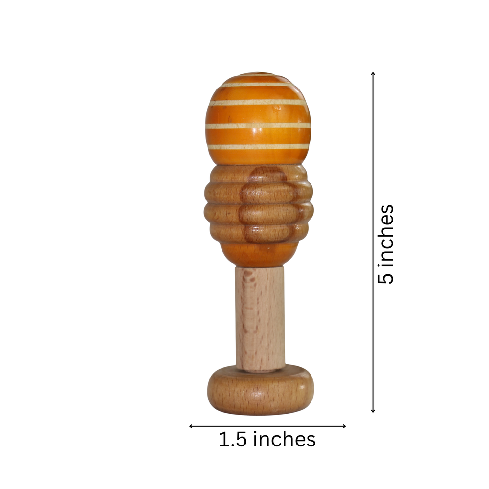 Eco-friendly rattle toy for kids with non-toxic colours