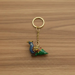 Hand-Carved Wooden Key Chains from Jaipur Accessories