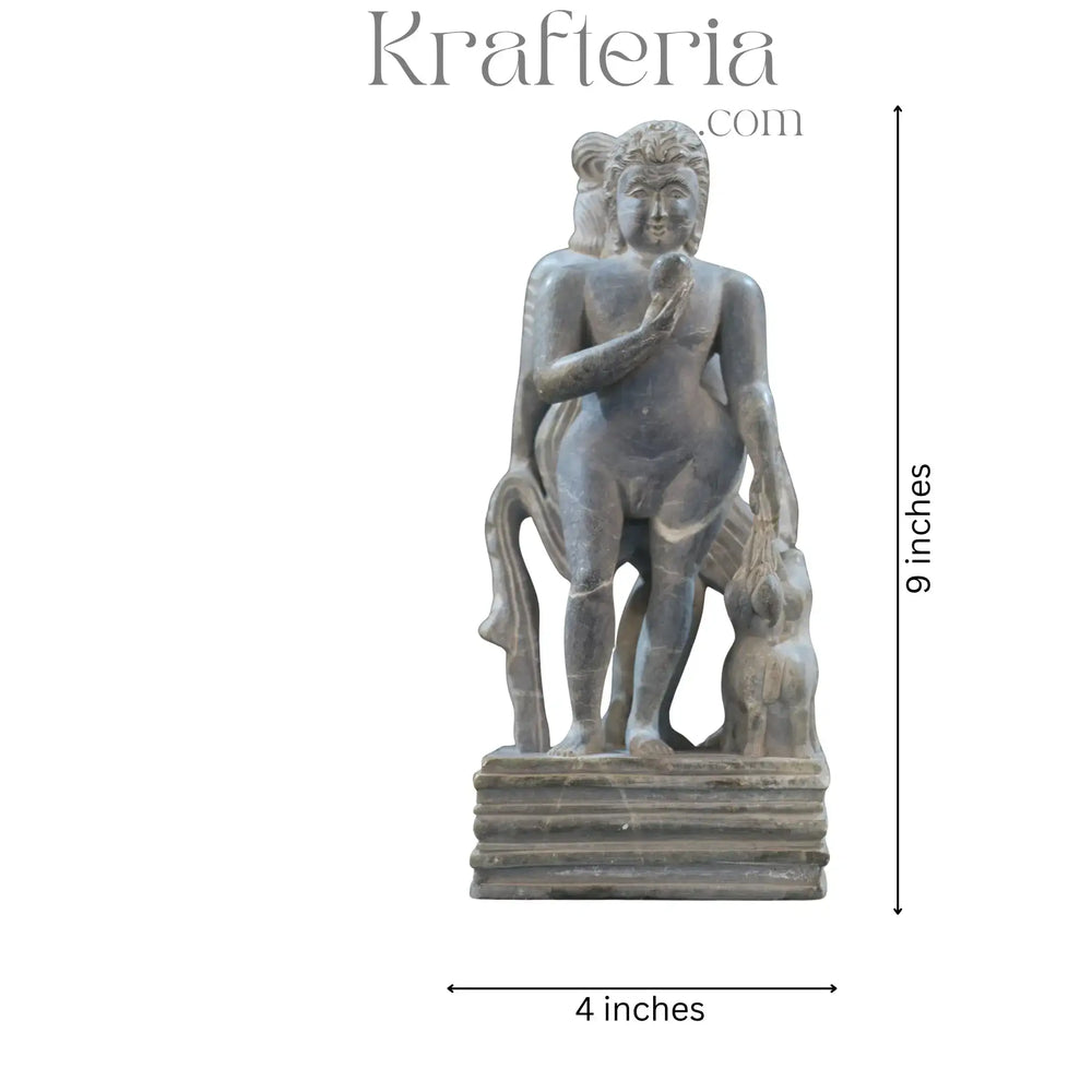 Two-Sided Figures Sculpture – Dual-Faced Artistic Masterpiece softstone