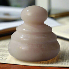 Elegant Marble Paperweight – Handcrafted Desk Accessory