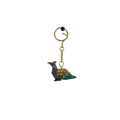 Hand-Carved Wooden Key Chains from Jaipur