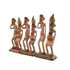 Tribal Dokra Wooden Art | Handcrafted Traditional Sculpture maruthi handicrafts