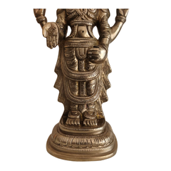 Traditional Balaji Idol for Home Temple, Pooja & Spiritual Decor Brass Artwork